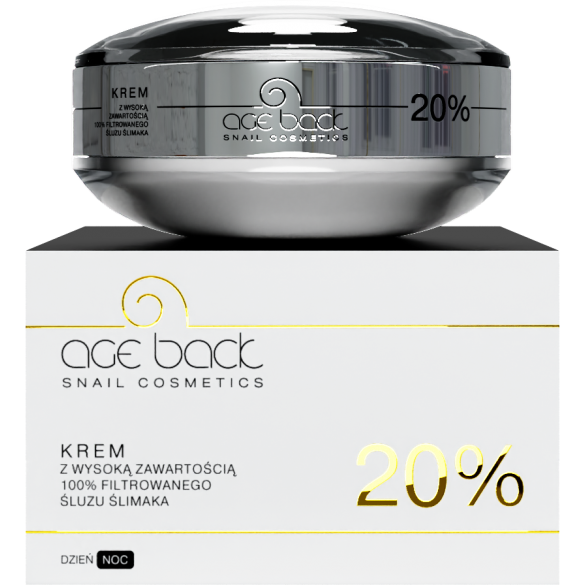 Ultranawilżający krem ze śluzem ślimaka dla kobiet age back, Day-Night Care