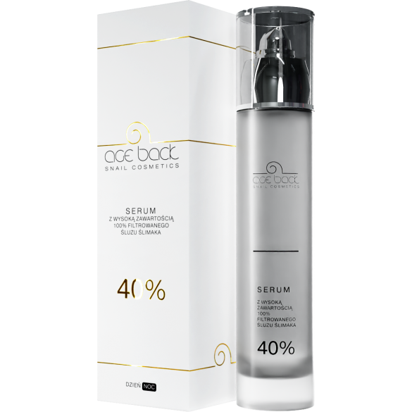 Ultralekkie serum ze śluzem ślimaka dla kobiet age back, Day-Night Care