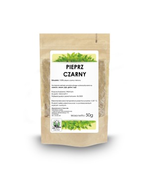 Pieprz czarny mielony 50g PK