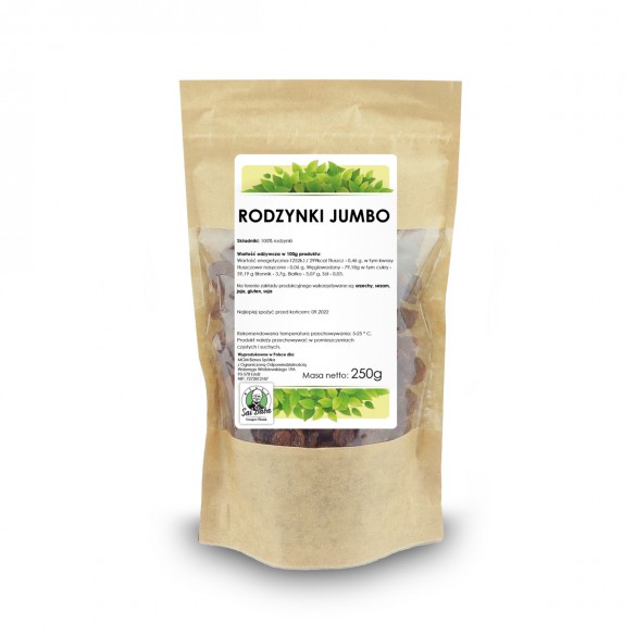 Rodzynki Jumbo 250g PK