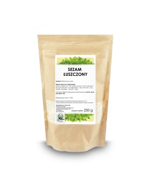 Sezam łuszczony 250g PK