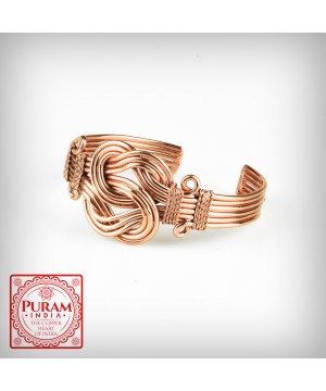 Miedziana bransoletka 6003 B