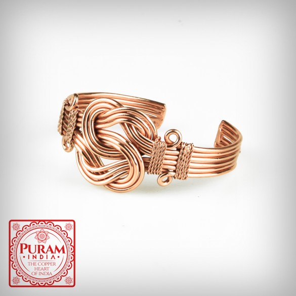 Miedziana bransoletka 6003 B