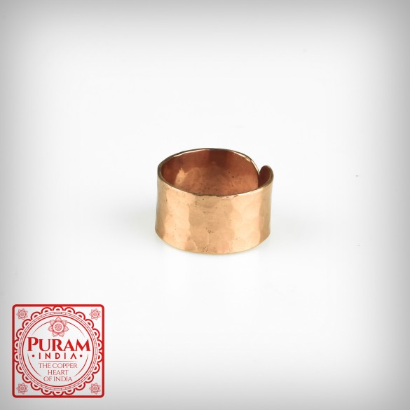 Miedziany pierścionek 6363 P