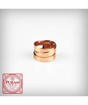 Miedziany pierścionek...