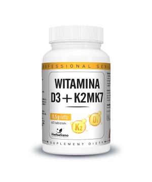 Witamina D3 2000IU + K2MK7