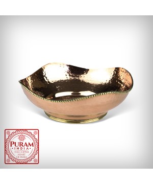 Miska na owoce z miedzi -...