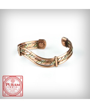 PURAM Miedziana bransoletka...