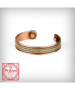 PURAM Miedziana bransoletka...