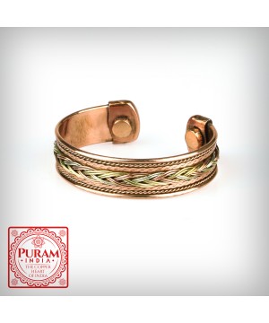 PURAM Miedziana bransoletka...