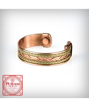 PURAM Miedziana bransoletka...