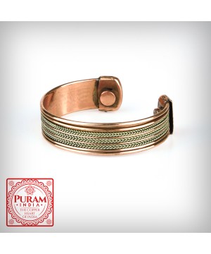 PURAM Miedziana bransoletka...
