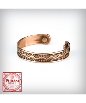 PURAM Miedziana bransoletka...