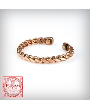 PURAM Miedziana bransoletka...