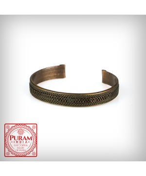 PURAM Miedziana bransoletka...