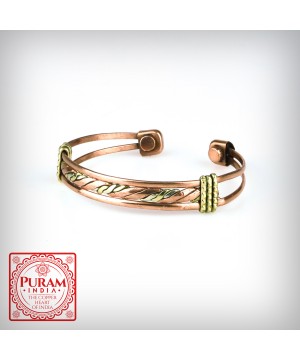 PURAM Miedziana bransoletka...
