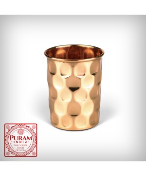 Miedziany kubek diament -...