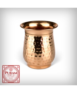 Miedziany kubek młotkowany...