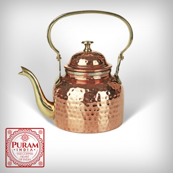 Czajnik / Imbryk miedziany - antybakteryjny