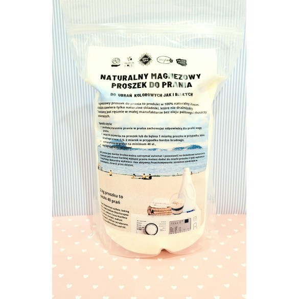 Magnezowy Proszek Ulepszona Granulacja! 40 prań
