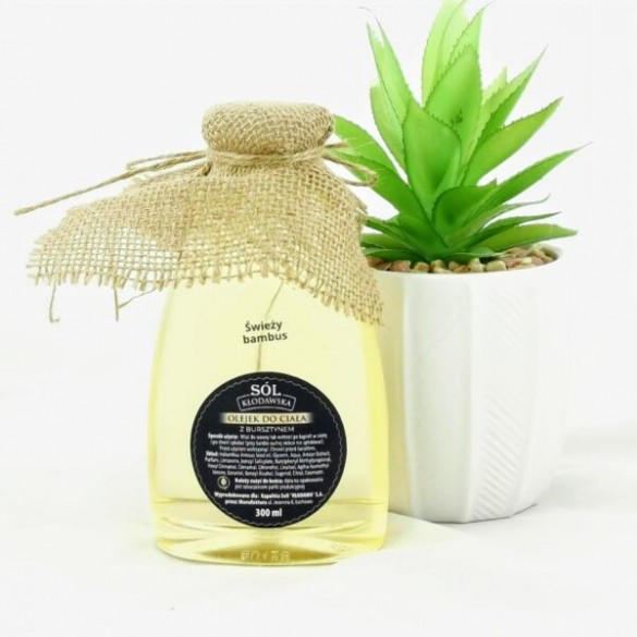 Olejek Do Ciała Z Ekstraktem Z Bursztynu – Sól Kłodawska