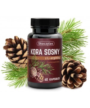 Kora sosny z argininą