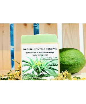100% naturalne mydło konopne