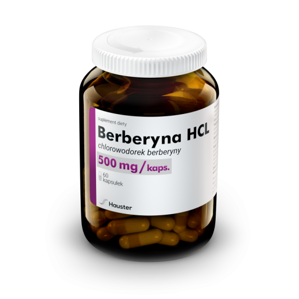 Berberyna 500mg HAUSTER 60 kaps