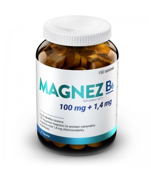 Magnez B6 100mg HAUSTER 150...