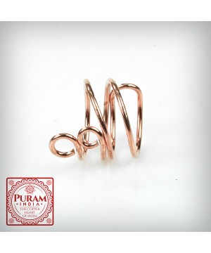 Miedziany pierścionek 3