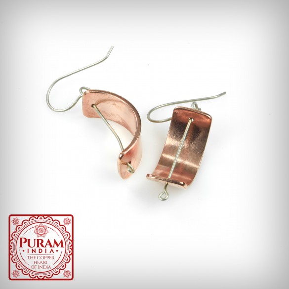 Miedziane kolczyki 5