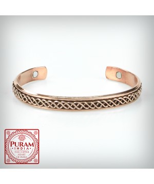 Miedziana bransoletka 9