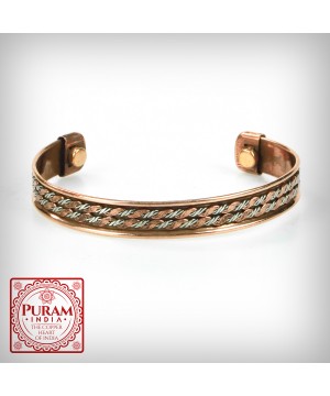 Miedziana bransoletka 11