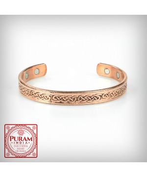 Miedziana bransoletka 18