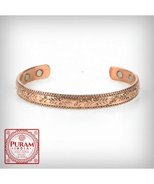 Miedziana bransoletka 19