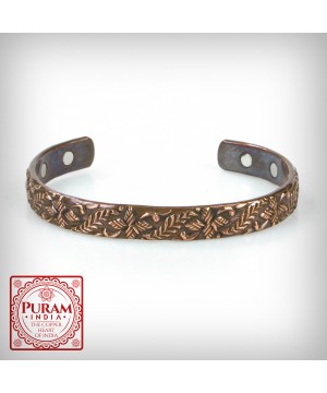 Miedziana bransoletka 23