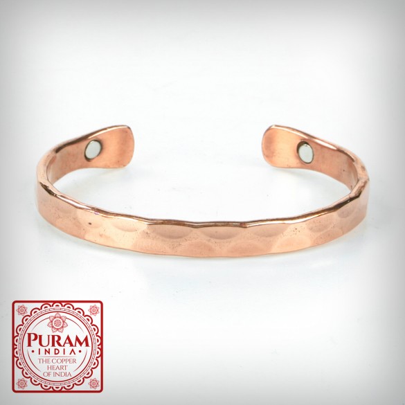 Miedziana bransoletka 25