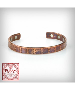 Miedziana bransoletka 26