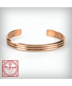 Miedziana bransoletka 28