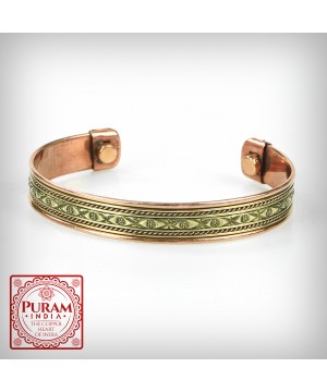 Miedziana bransoletka 30