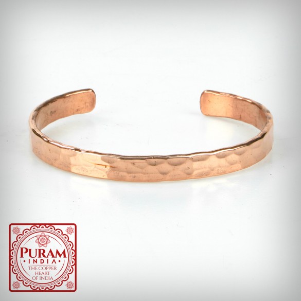 Miedziana bransoletka 34