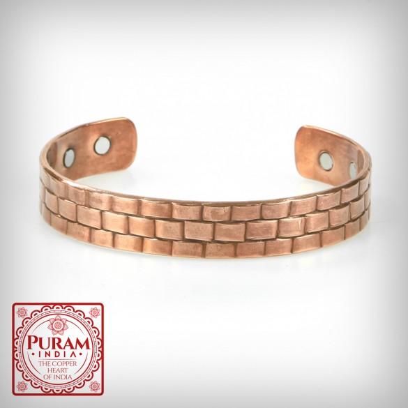 Miedziana bransoletka 35