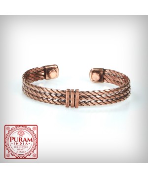 Miedziana bransoletka 10