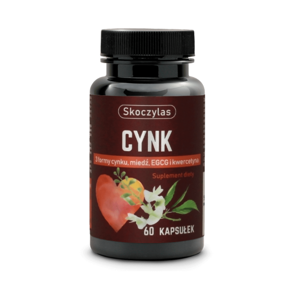 Cynk 3 formy, miedź, EGCG i kwercetyna