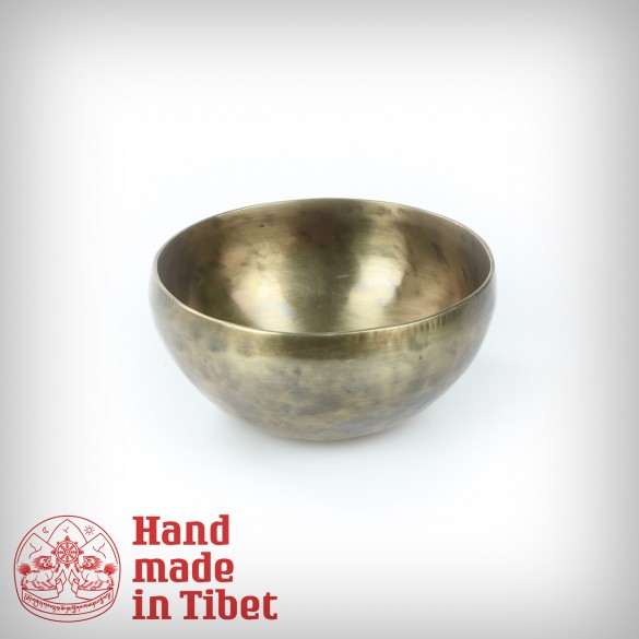 Misa dźwiękowa antyczna – średnica: 18 cm - częstotliwość: 255 Hz - Wzór –Tygrysi