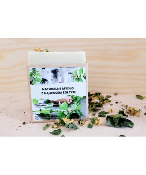 Naturalne mydło z gajowcem...