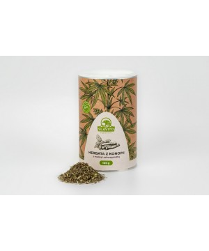 Herbata z konopi z melisą i...