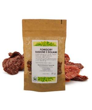 Pomidory suszone z ziołami...