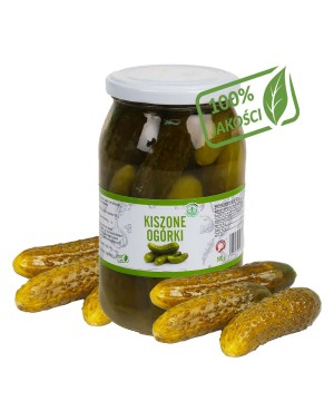 Kiszone ogórki 900g RawForest