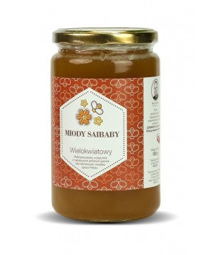 Miód Wielokwiatowy 1000g